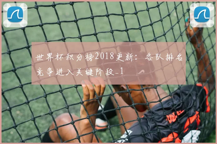 世界杯积分榜2018更新：各队排名竞争进入关键阶段_1